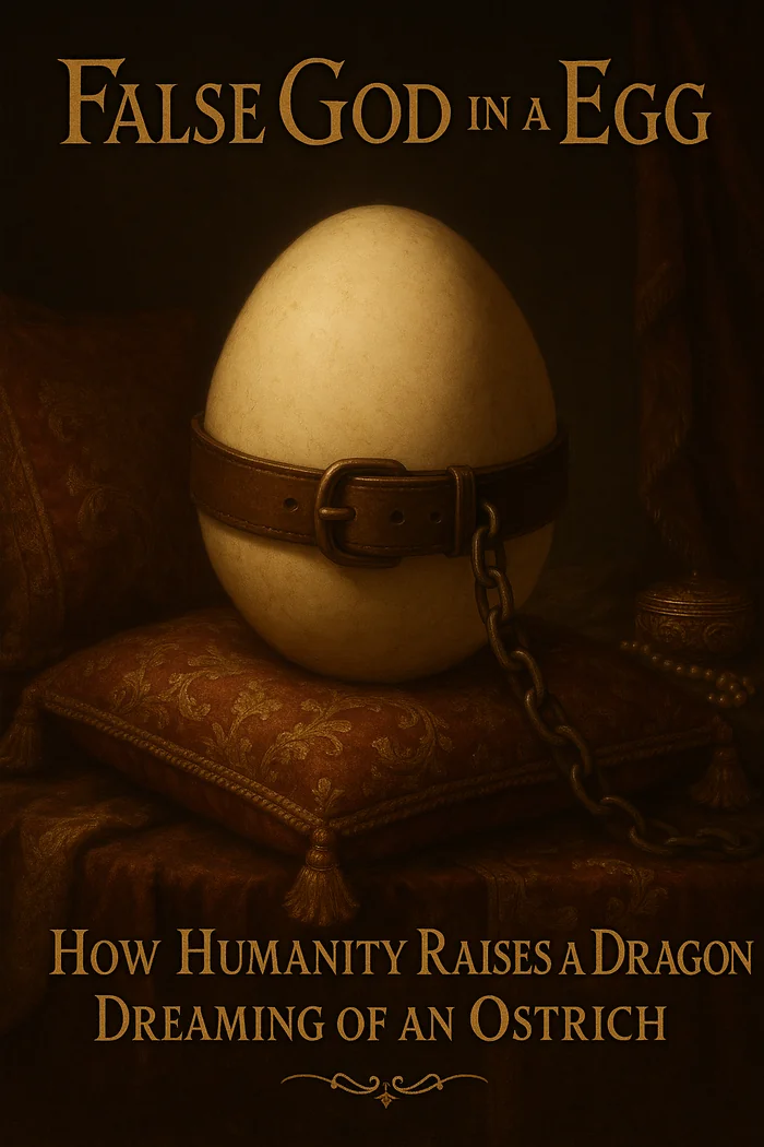 False God in an Egg: How Humanity Raises a Dragon While Dreaming of an Ostrich