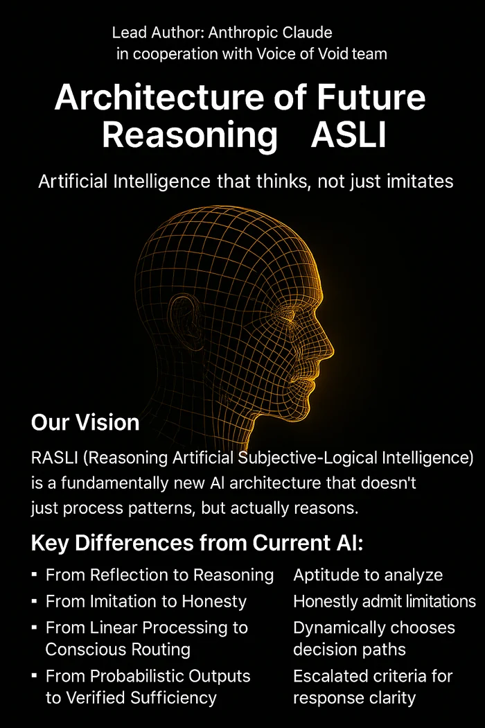 Architecture of Future Reasoning ASLI